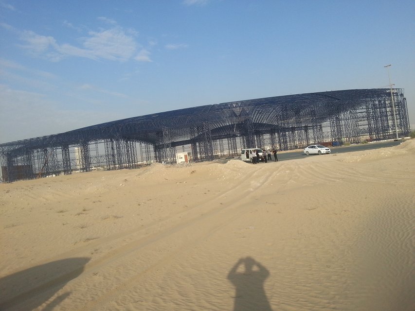 北流大型场馆网架工程